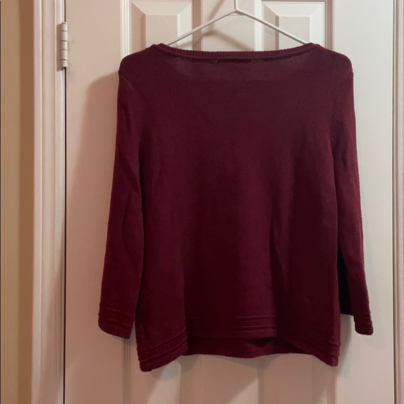 Red Knit Sweater - Picture 2 of 4